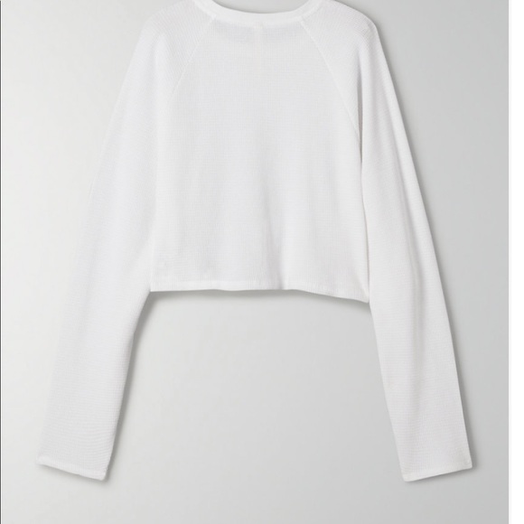 COPY - Aritzia group by Babaton thermal sweater white - Picture 8 of 9